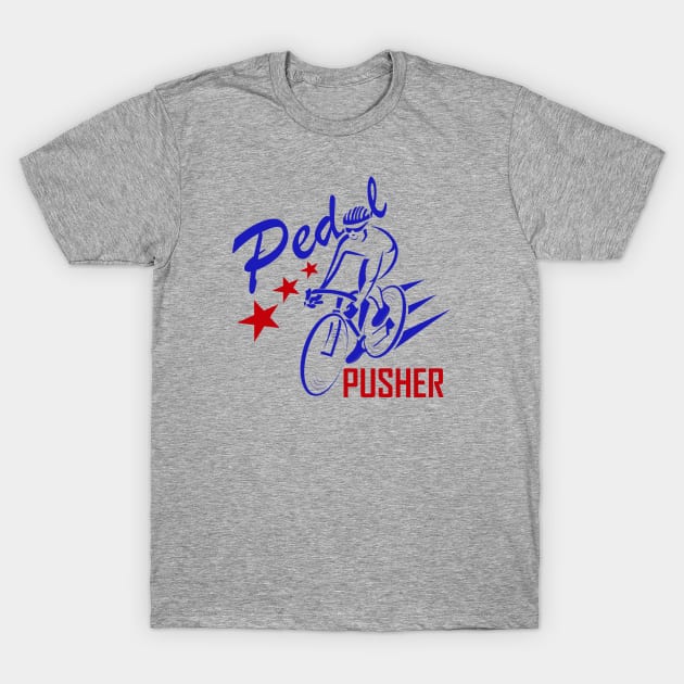 Pedal Pusher T-Shirt by esskay1000